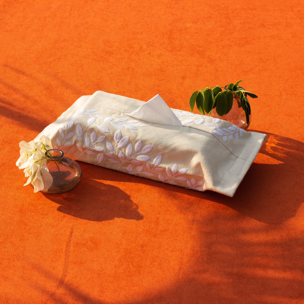 Summer Leave Tissue Box Cover