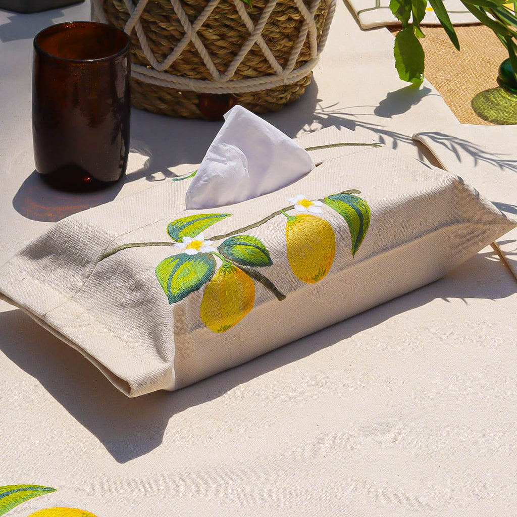 Limoncello Tissue Box Cover