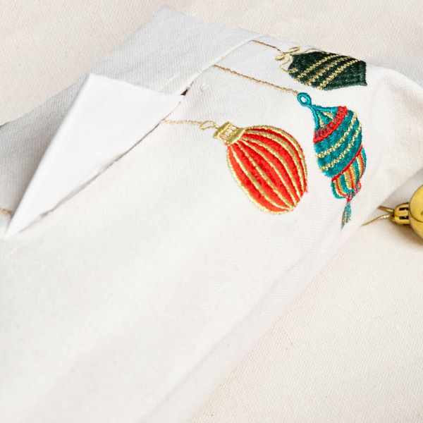 Christmas Lights Tissue Box