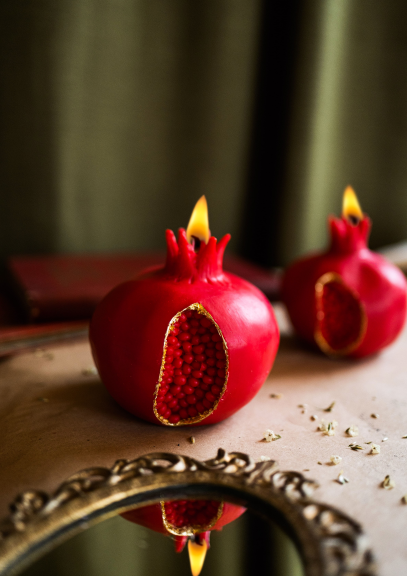 Pomegranate Candle