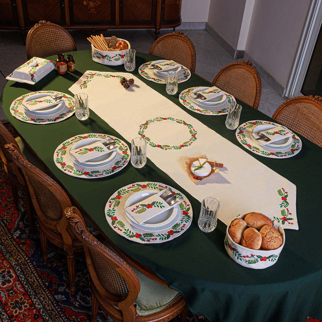 Winterberry placemat set