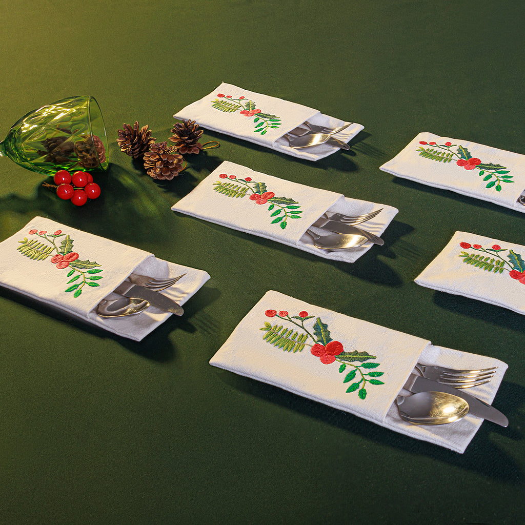 Winterberry cutlery set