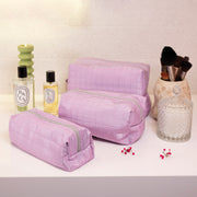 Quilted Makeup Bag