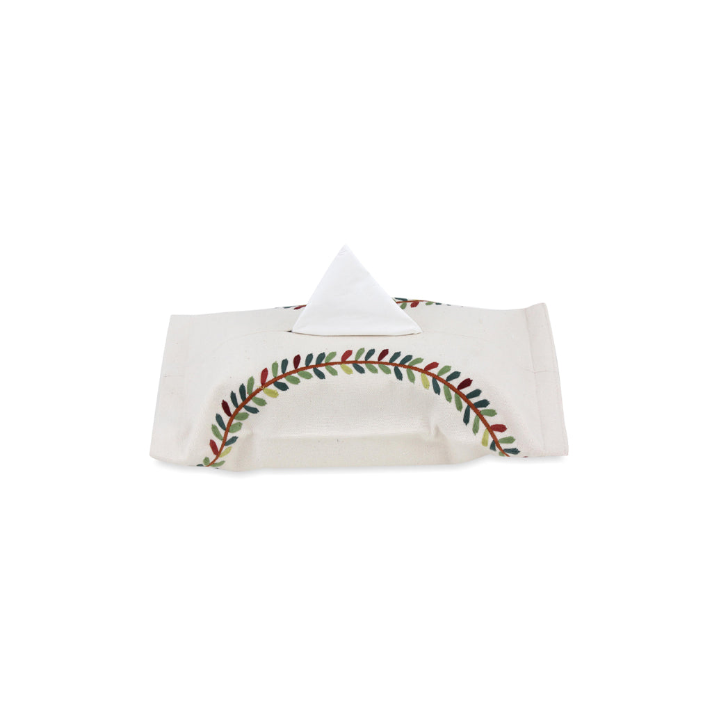 Fall Wreath Tissue Box Cover