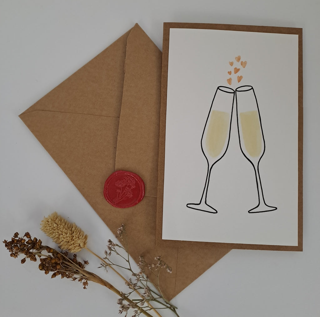 Clink! Greeting Card