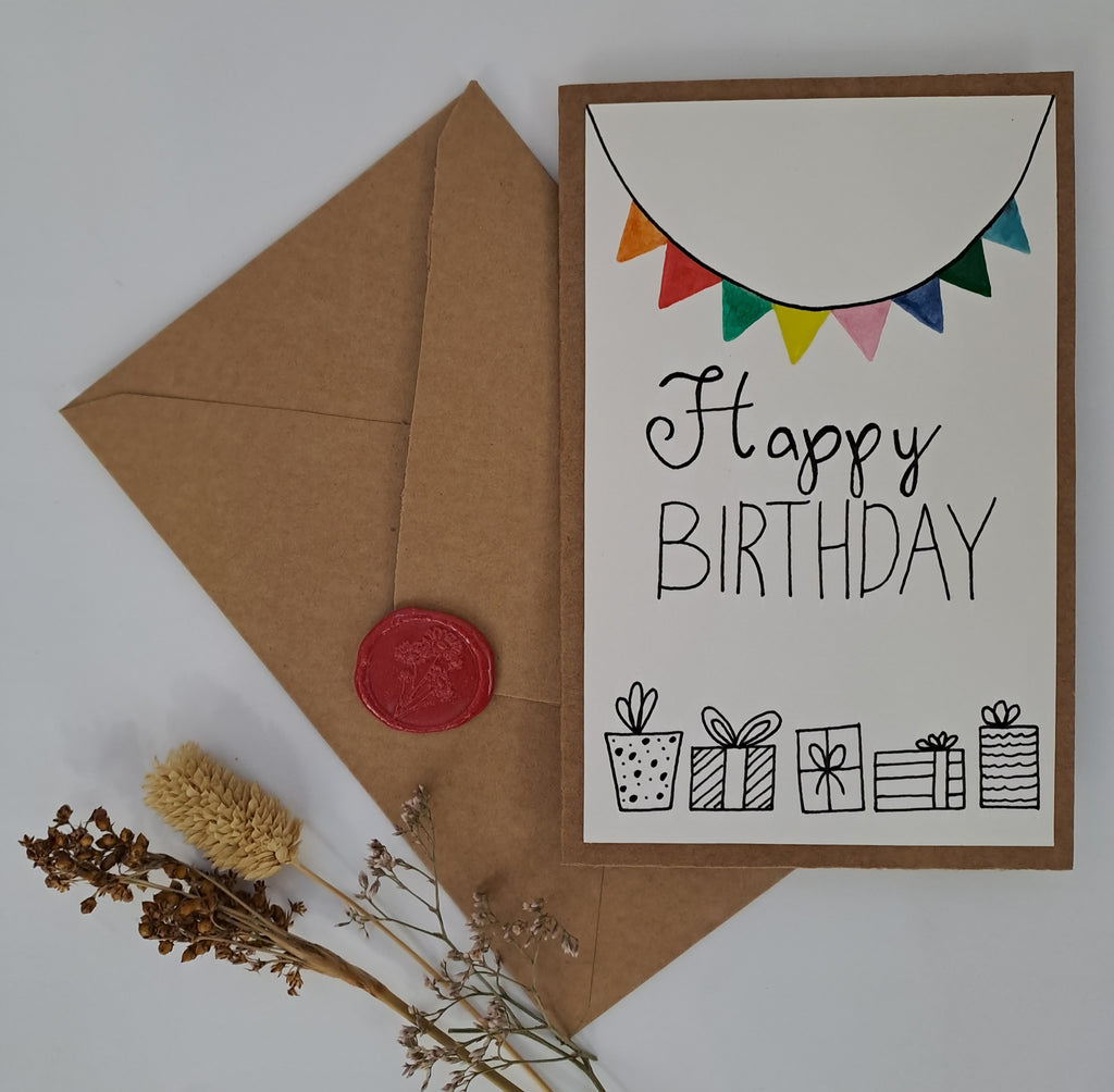 Happy Birthday Fest Greeting Card