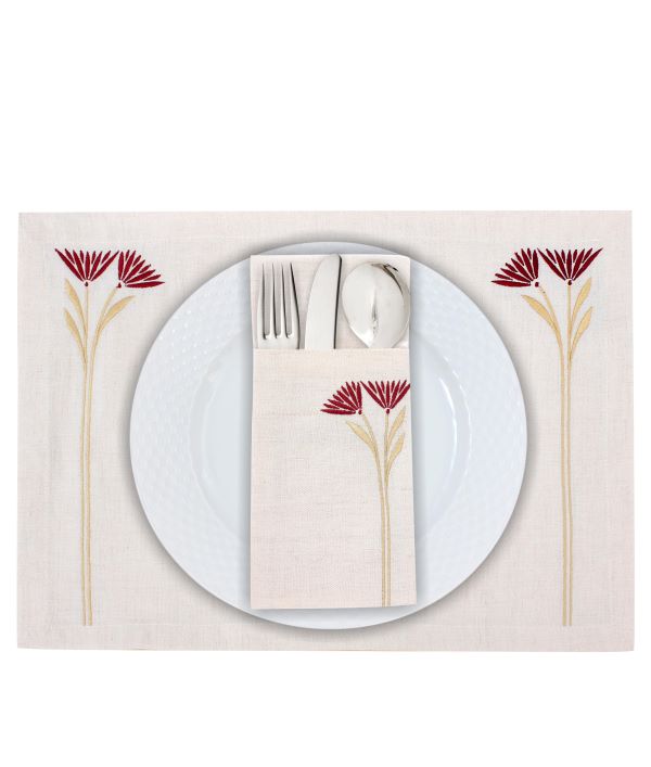 Eternal Linen Placemats Set