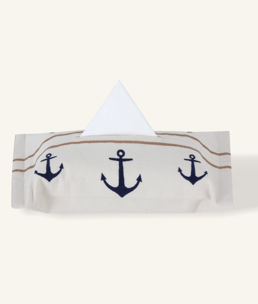 Salty Anchor Tissue Box