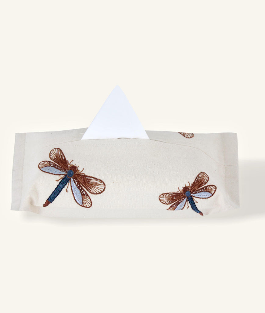 Dragonfly Glow Tissue Box