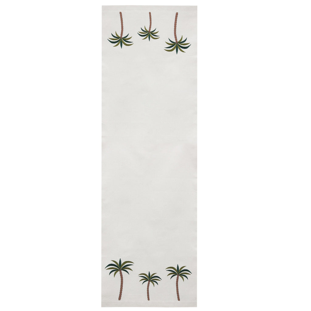Palm Tree Table Runner