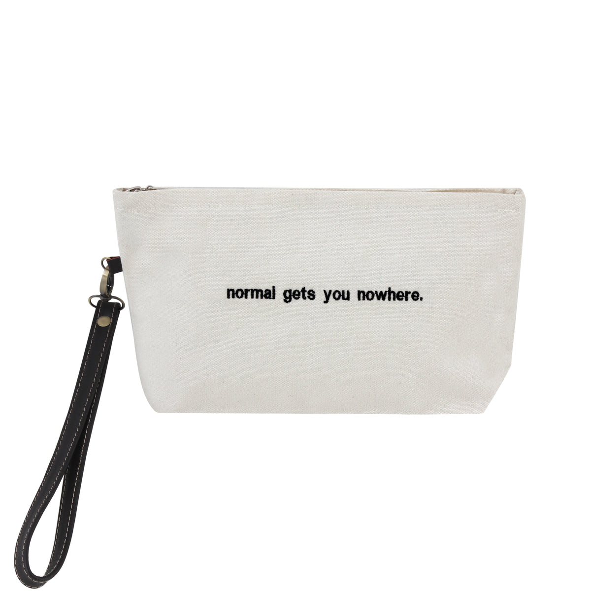 Normal Gets You Nowhere Pouch