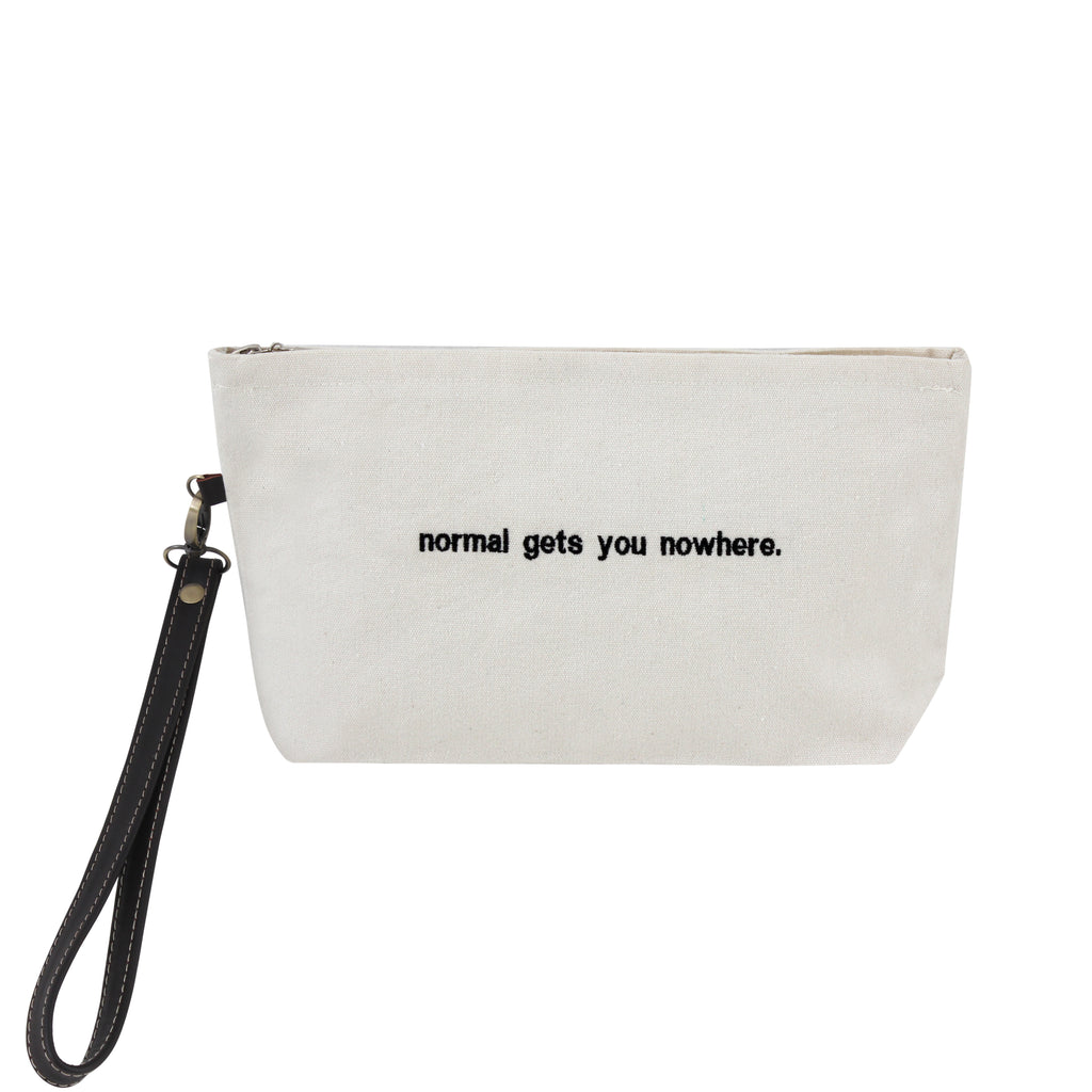 Normal Gets You Nowhere Pouch
