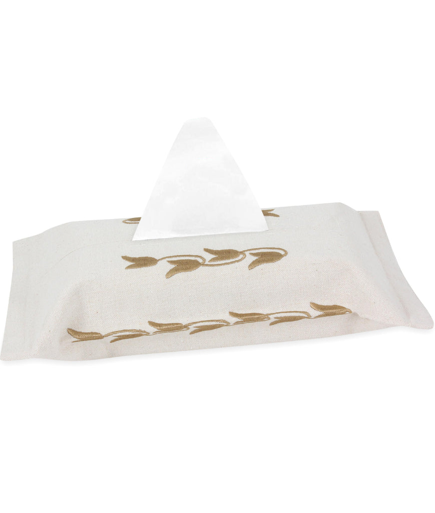 Lotus Chain Tissue Box Cover
