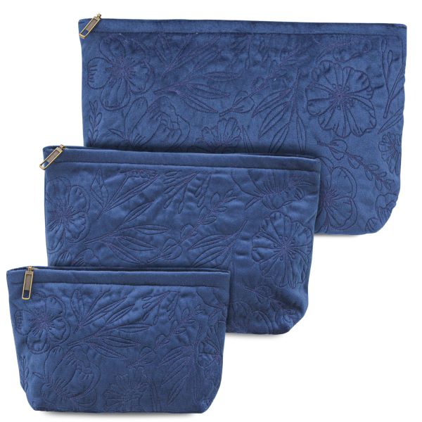 Flora Velvet Pouches