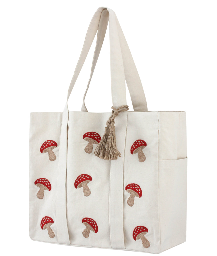 Mushrooms Beach Bag