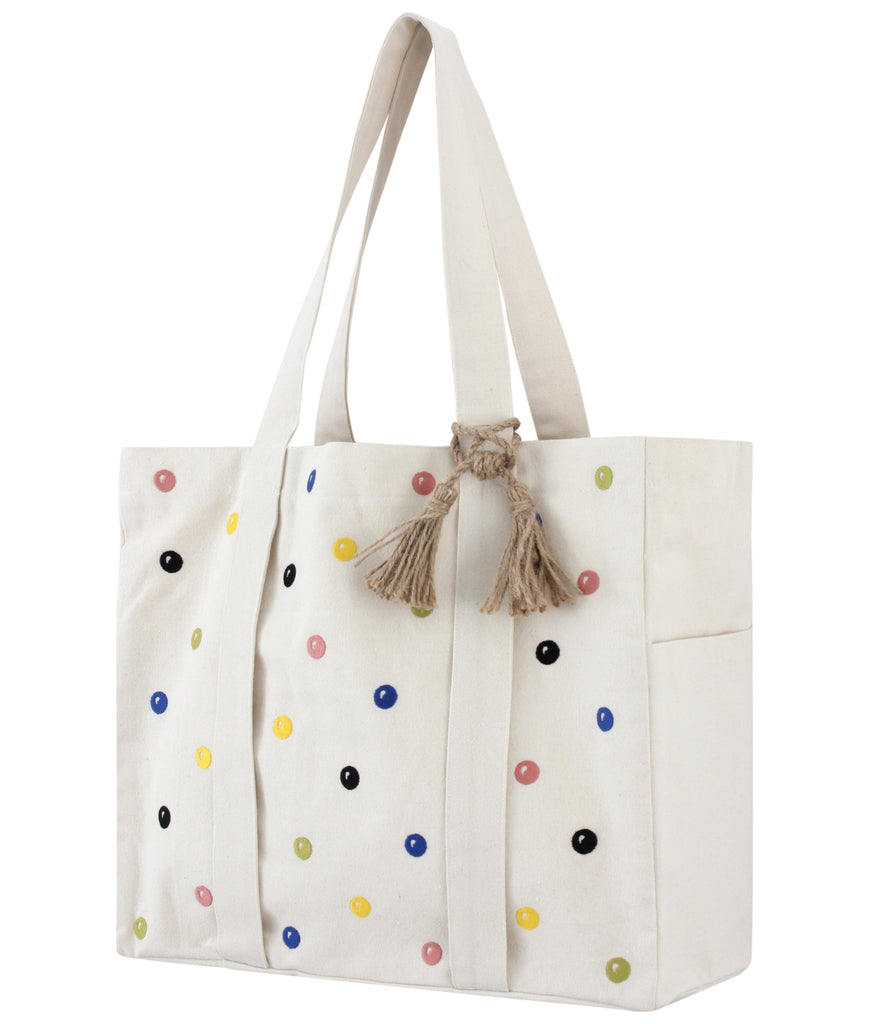 Dots Beach Bag