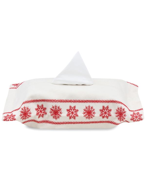 Snowfall Tissue Box