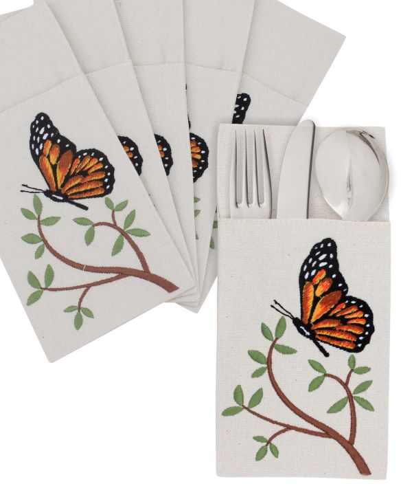 Flutter Cutlery Sleeves Set