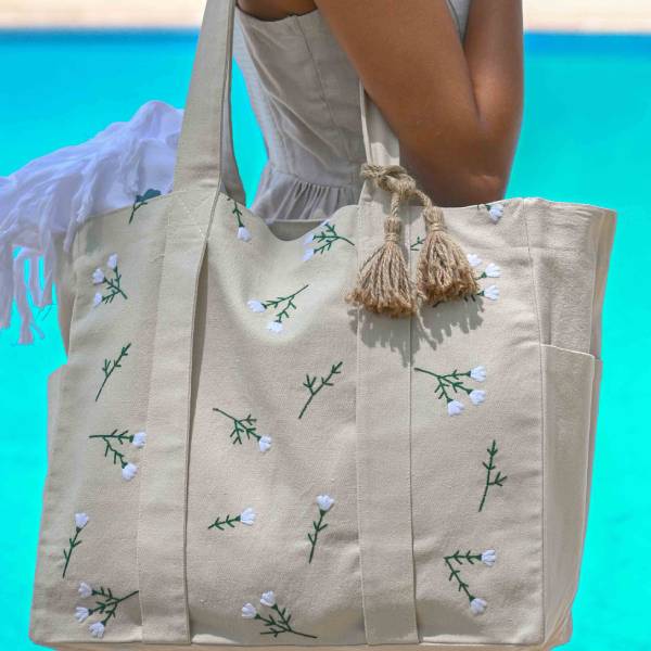 Floral Spacious Bag
