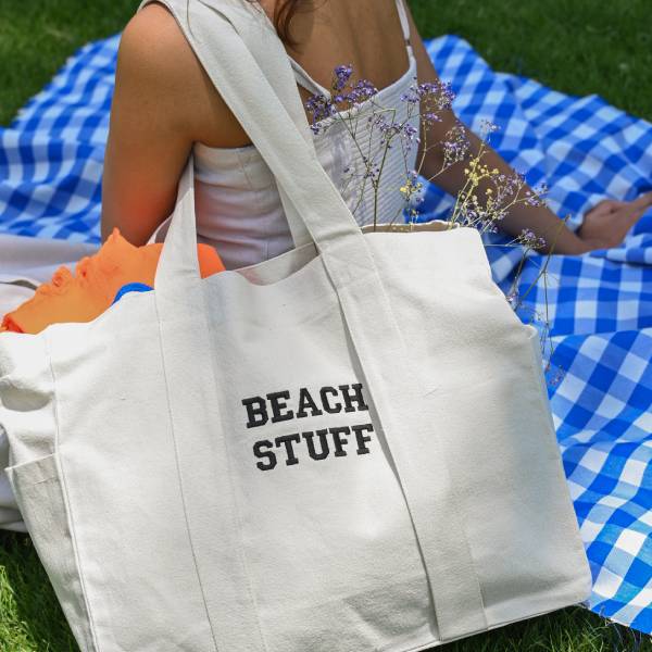 Beach Stuff Spacious Bag