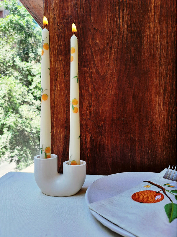 Painted Candle Taper
