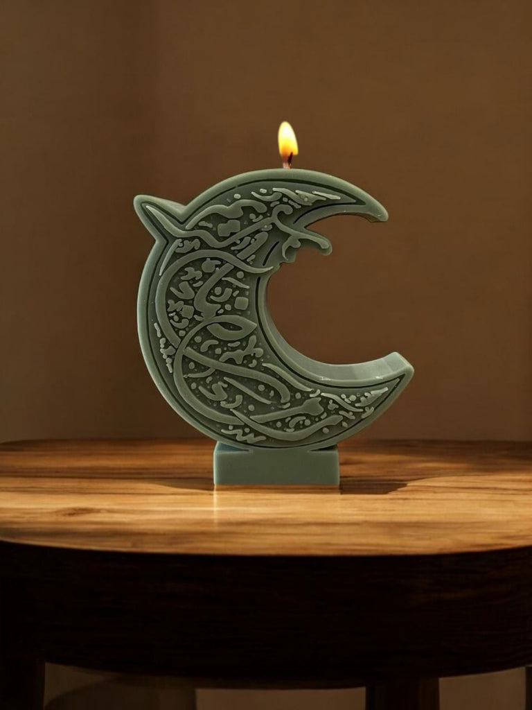 Ramadan Kareem  Crescent Candle