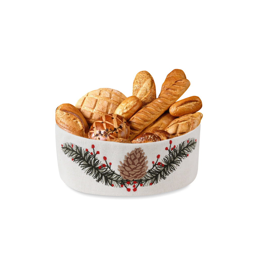 Pine Cone Blossom Breadbasket