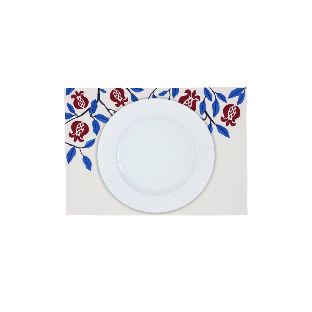 Pomegranate Field Placemat Set