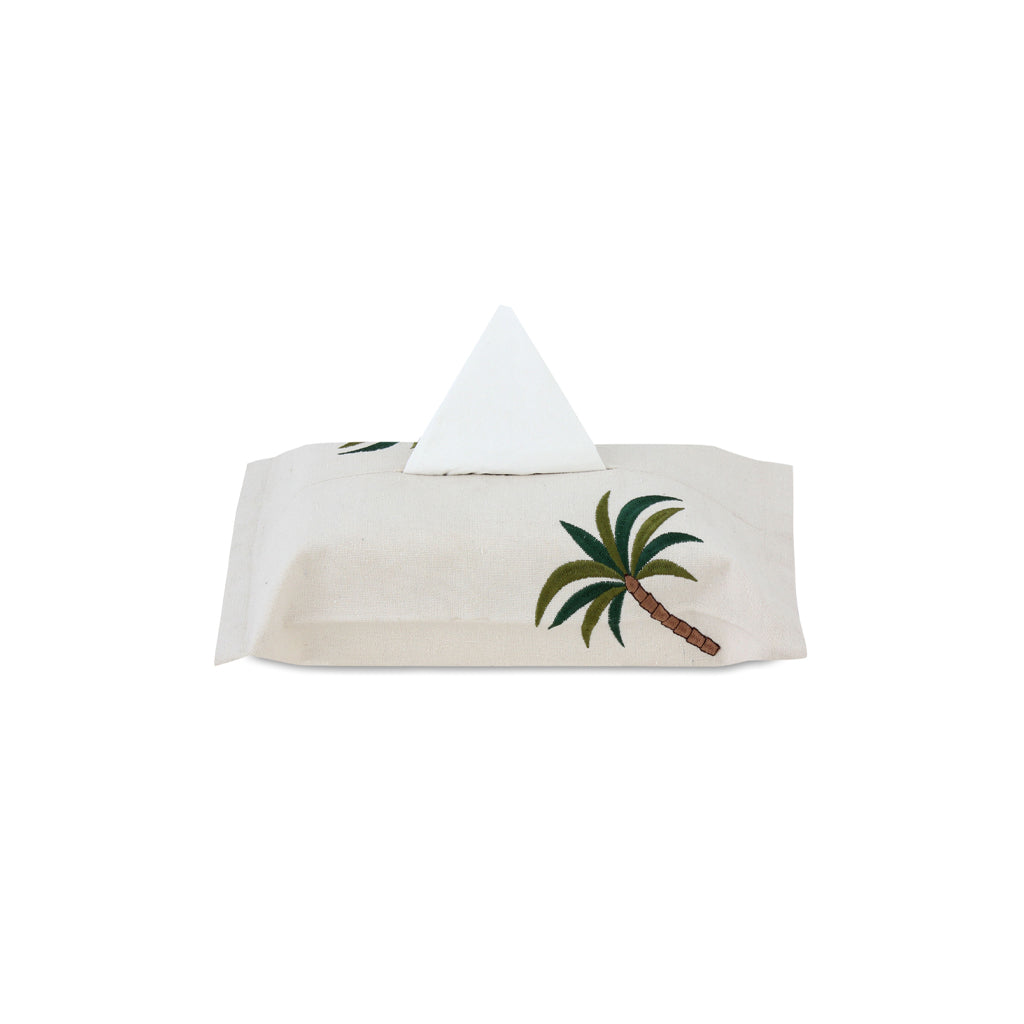 Palm Tree Tissue Box Cover