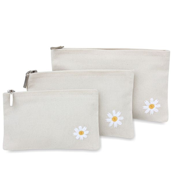Daisy Upcycled Pouch