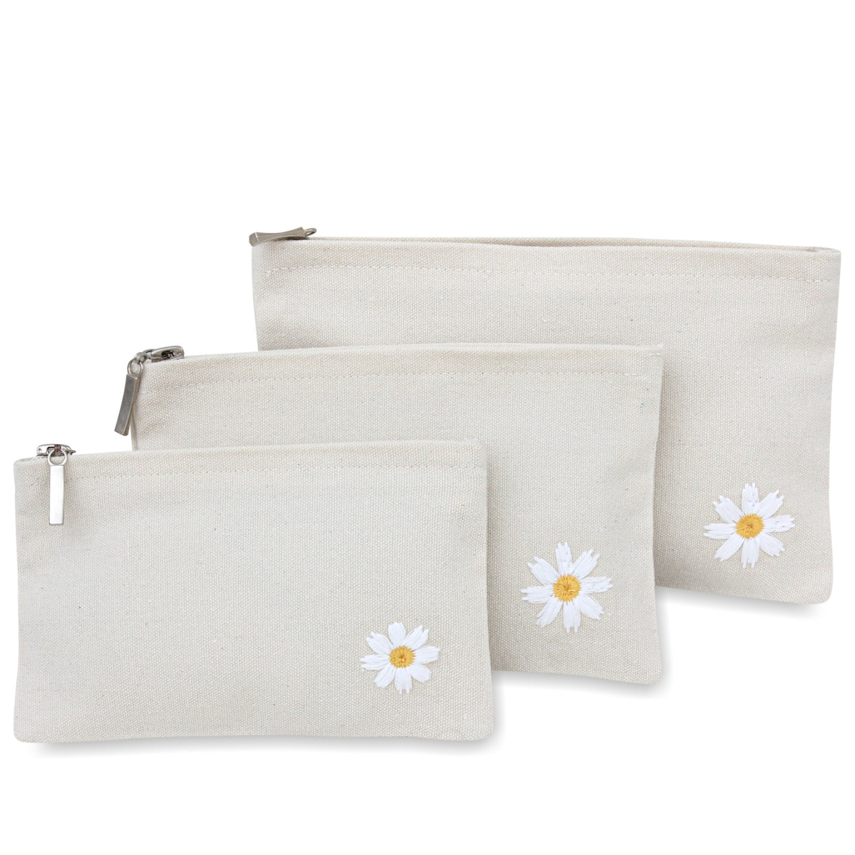 Daisy Upcycled Pouch