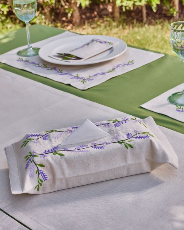 Lavender Bloom Placemat Set